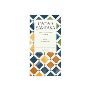 Tablette chocolat GIN & TONIC - Cacao Sampaka