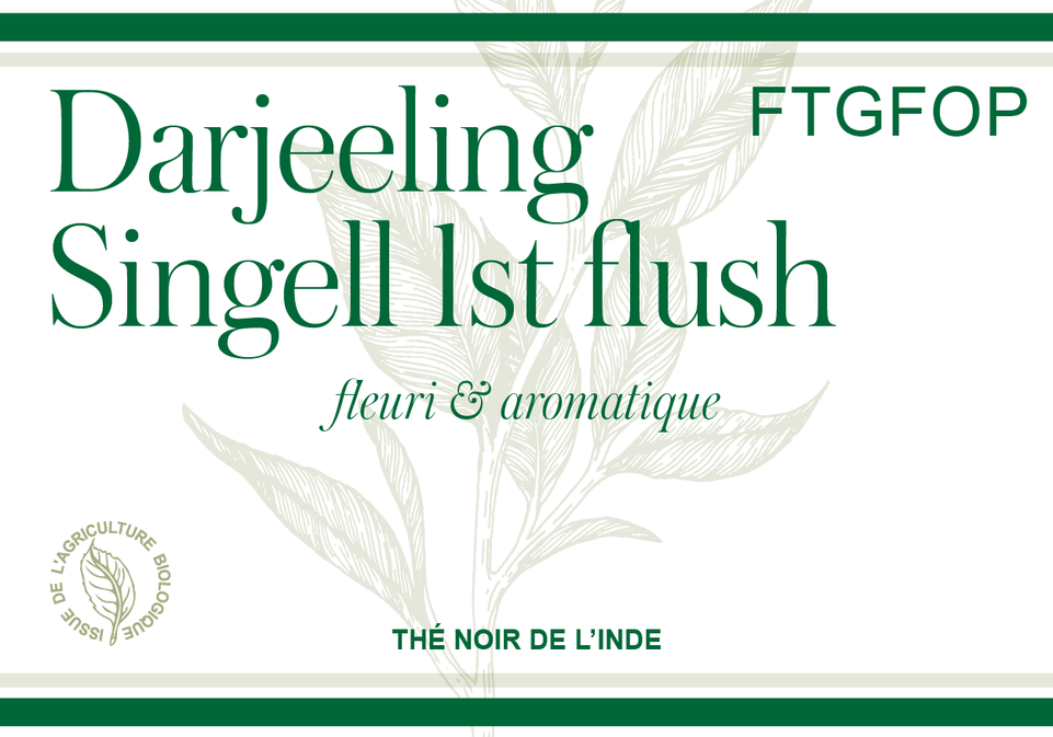 Darjeeling FTGFOP Singell 2022 1st fl.