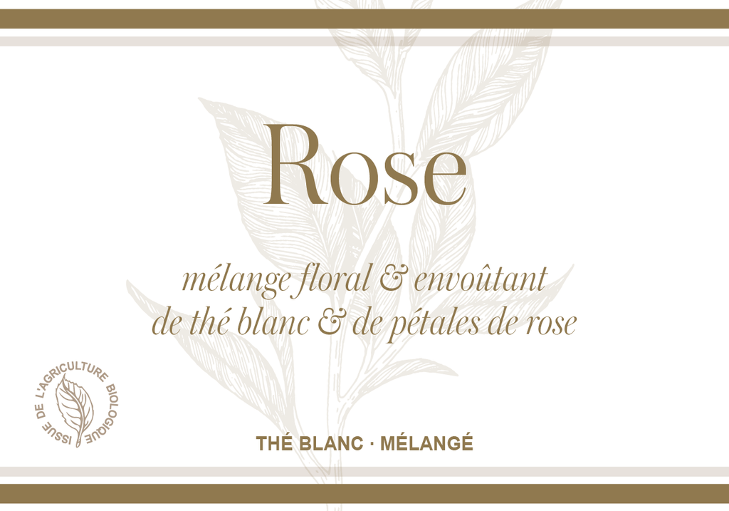 Thé blanc à la Rose (Bio)
