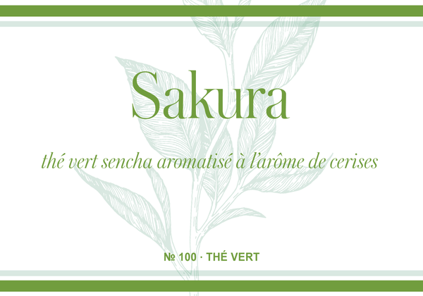 Sakura - Sencha aux Fleurs de Cerises