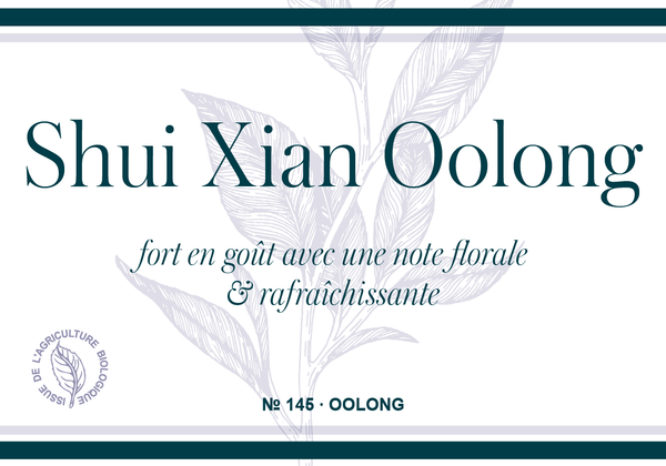 Shui Xian Oolong Bio