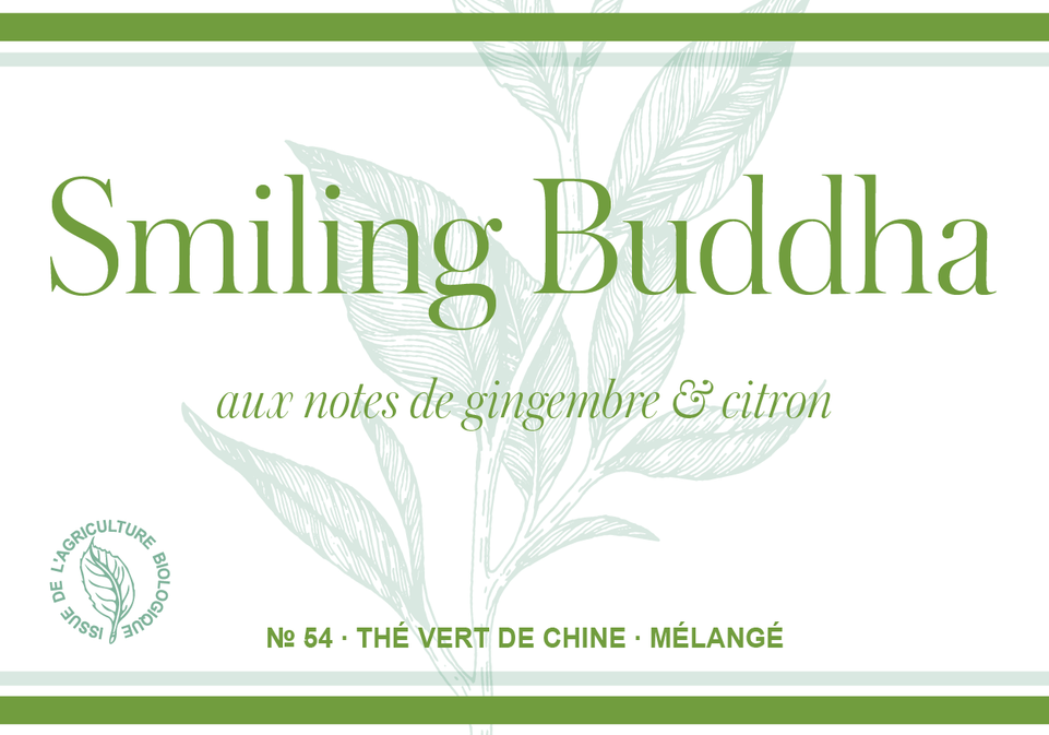 Smiling Buddha aux notes de gingembre & citron