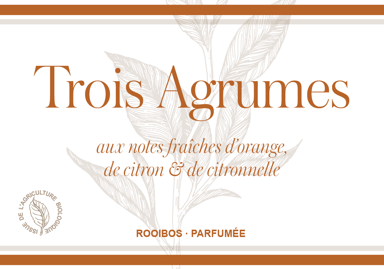 Drei Zitrus-Rooibos